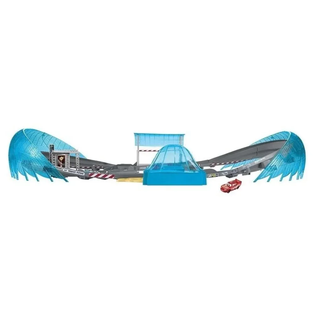 Disney Pixar Cars 3 Ultimate Florida Speedway Race Track Set  - COMPLETE - W/car